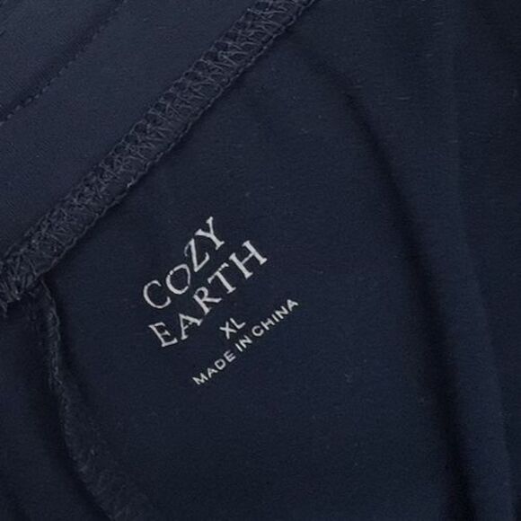 Cozy Earth Brushed Bamboo Joggers Women’s XL Navy Soft Loungewear Soft Cozy - Picture 8 of 13